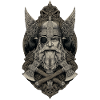 Viking Warlord with Ravens