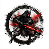 Shadow Samurai with Crimson Blade
