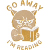 Go Away I'm Reading