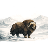Silent Musk Ox