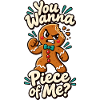 Gingerbread Feisty Phrase