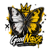 Butterfly Crown Graffiti