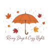 Rainy Days Cozy Nights Umbrella