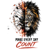 Timekeeper Tiger Split Clock