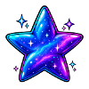 Cosmic Galaxy Star