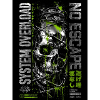 No Escape Skull Neon Trail