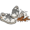 Coffee Spill Sneakers