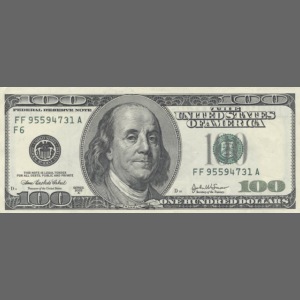 One Hundred Dollars Bill
