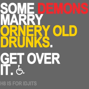 some demons marry drunks black shirt