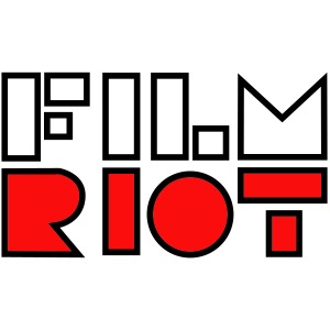 vertical FilmRiot logo space