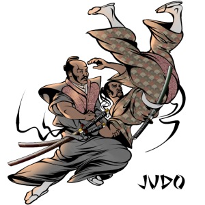 Judo Shirt Design Uki Otoshi Throw