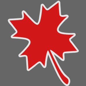 Canada lucky maple leaf