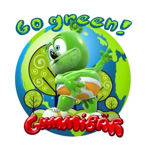 Gummibär Go Green Earth Day Earth