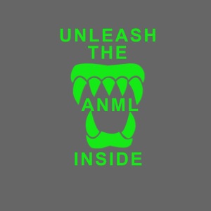ANML Black T-Shirt With ANML Logo And Text