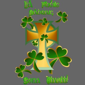 Happy St. Patrick's Day to you!-Celtic Text
