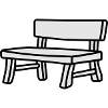 bench lineart