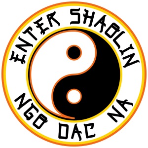 Enter Shaolin Main + NDN Logo + Chinese Slogan | B