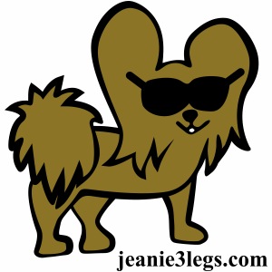 Jeanie the Three-Legged Dog