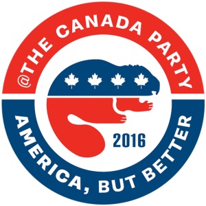 The Canada Party official campaign button - 2016