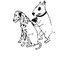 DALMATIAN DOG, TATTOO