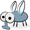 Cartoon mosquito
