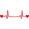 Heartbeat, EKG, ECG, Heart