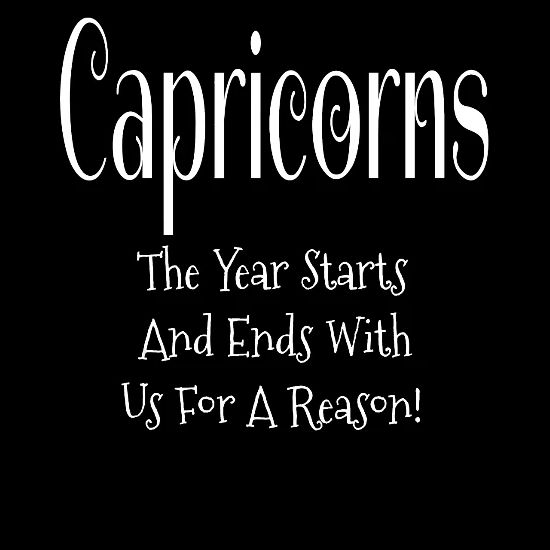 Capricorn Gifts Funny Birthday Gift Astrology Throw Pillow Cover 18” x 18”