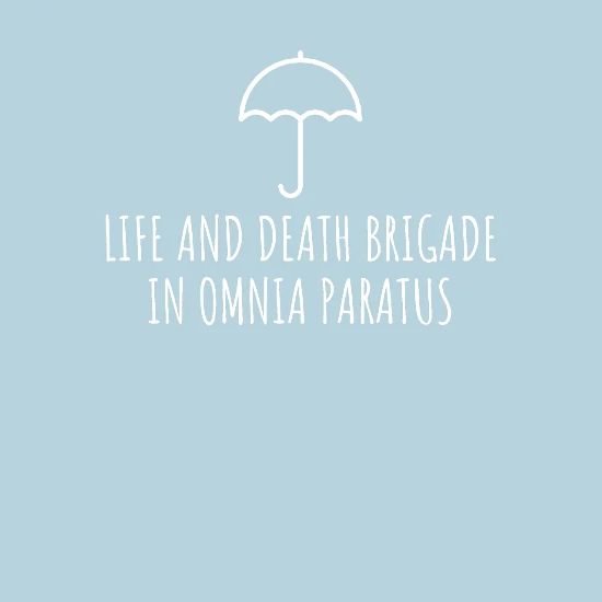 Life And Death Brigade In Omnia Paratus Baby Bib Spreadshirt