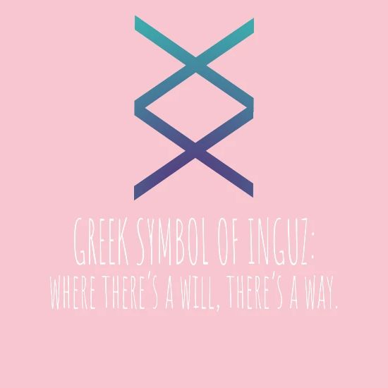 Inspirational Greek Symbol There S A Will Baby Bib Spreadshirt