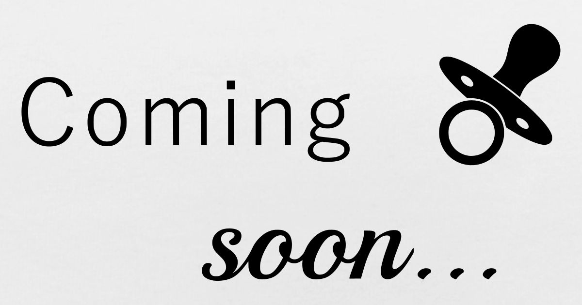 Baby Coming Soon Pregnancy Announcement Surprise Baby Bib Spreadshirt