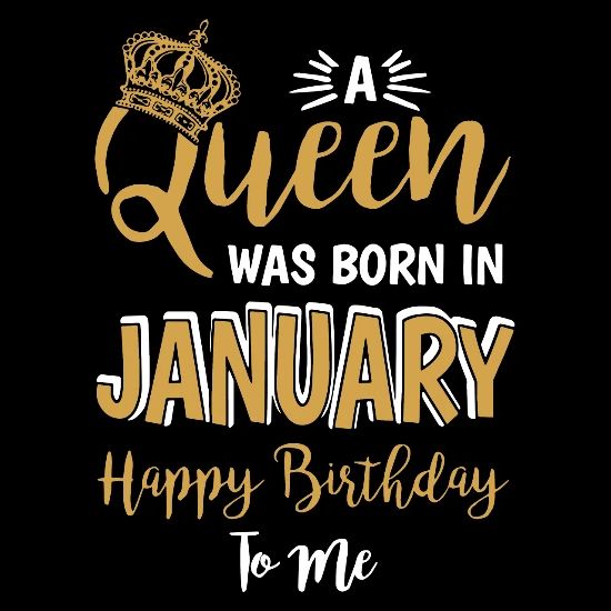 Queen Was Born In January Happy Birthday To Me Bir Men S Hoodie Spreadshirt
