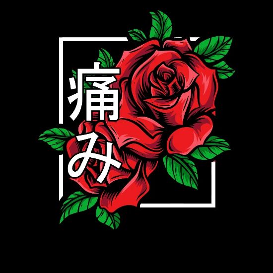 Aesthetic Japanese Rose Men S Hoodie Spreadshirt