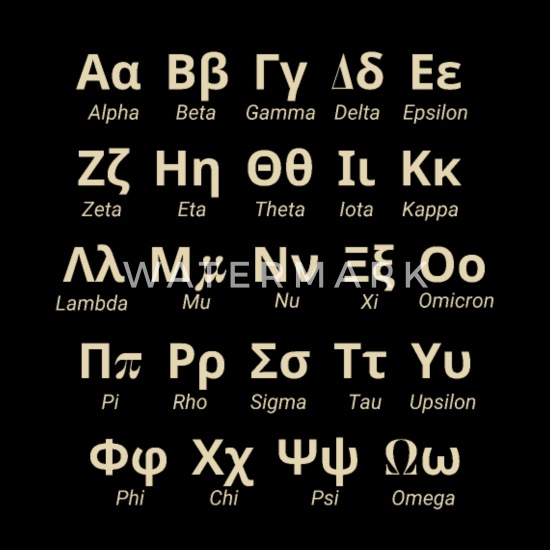 Alphabet order greek in Greek Alphabet