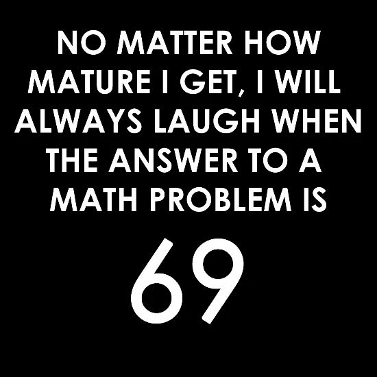 Adult Humor Funny Math English Quote Sweatshirt Drawstring Bag