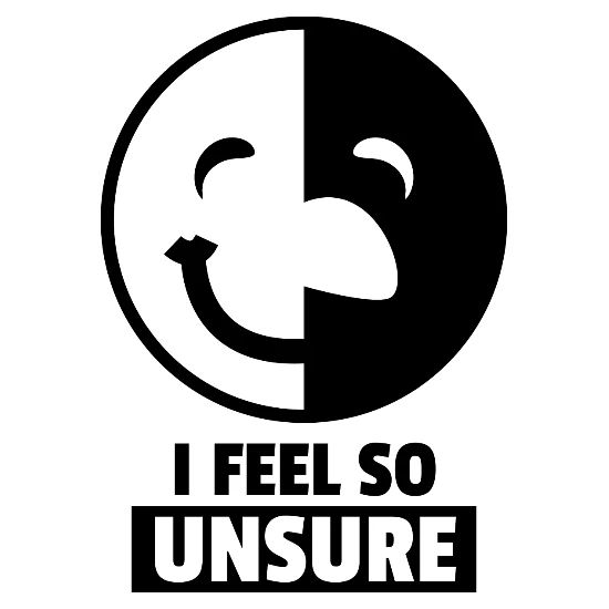 I Feel So Unsure Half Happy Half Sad Face Women S Flowy T Shirt Spreadshirt