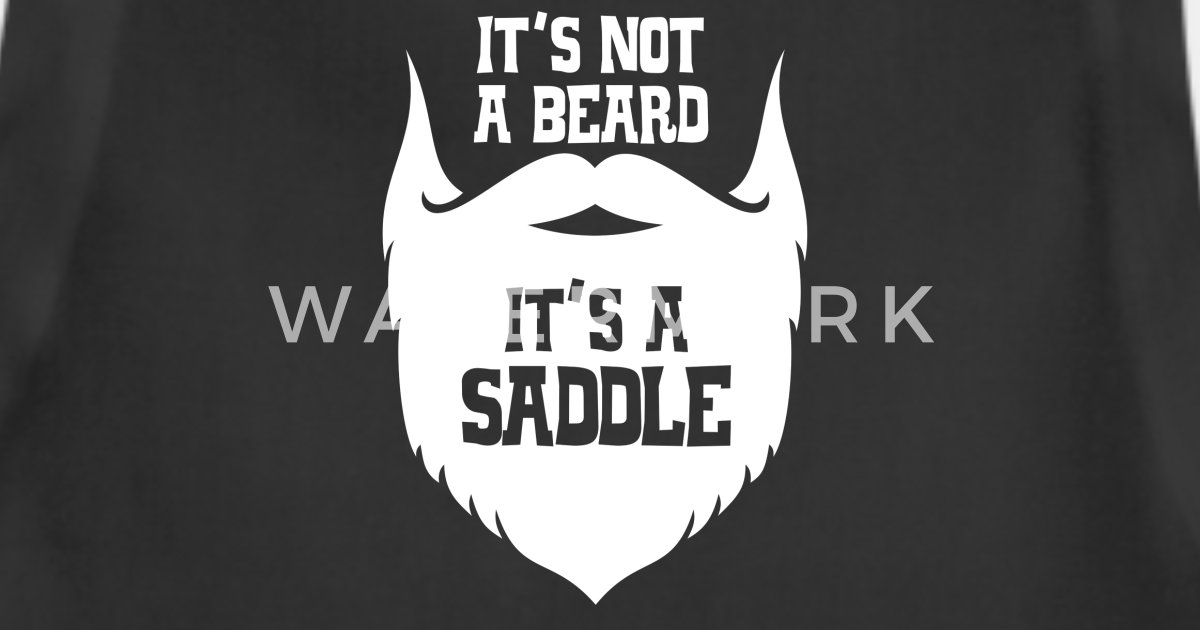 It's A Saddle. Retro Bearded Skull Coffee Mug It's More Than A Beard