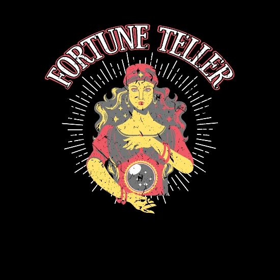 Fortune Teller Gypsy Psychic Astrology Zodiac Taro Adjustable Apron