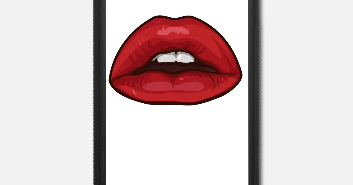 Red Lipstick Kiss Sexy Hot Lips Open Mouth Iphone Case Flexible Spreadshirt 💰 average saving subscribe to wethrift's email alerts for kiss and we will send you an email notification every time we discover a new discount code. spreadshirt