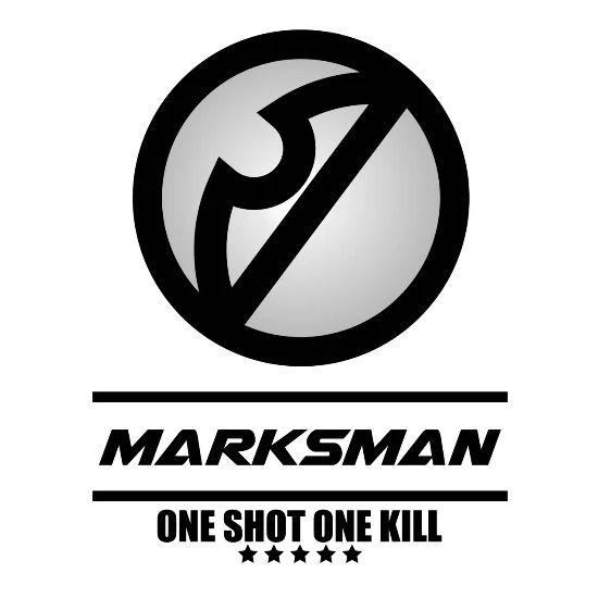Logo Ml Marksman One Shot One Kill Iphone Case Flexible Spreadshirt