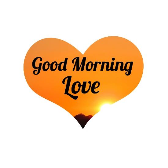 Heart Good Morning Getting Up Sun Morning Gift Buttons Small 1 5 Pack White - 