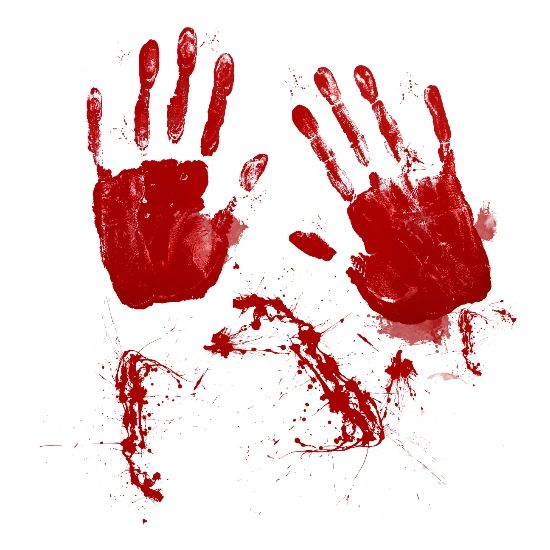 Bloody Hands Small Buttons Spreadshirt All buttons great and small web site has product and ordering information for full range of buttons and related items. bloody hands small buttons white