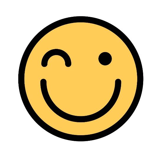 Smiley Face Squinting Big Smiling Happy Smileys Buttons Small 1 5 Pack White