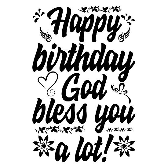Happy Birthday God Bless You A Lot Small Buttons Spreadshirt