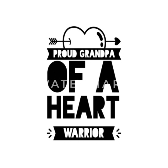 CHD Shirt CHD awareness Grandpa of a heart warrior