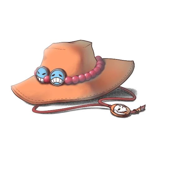 One Piece Ace Hat Small Buttons Spreadshirt