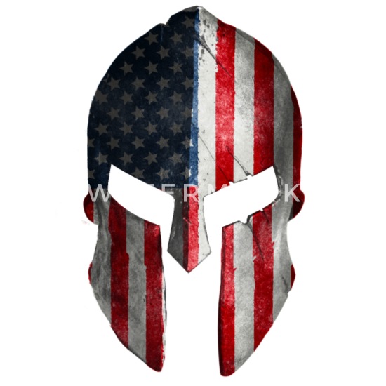 USA American Spartan Molon Labe Patriotic Mens T Shirt 