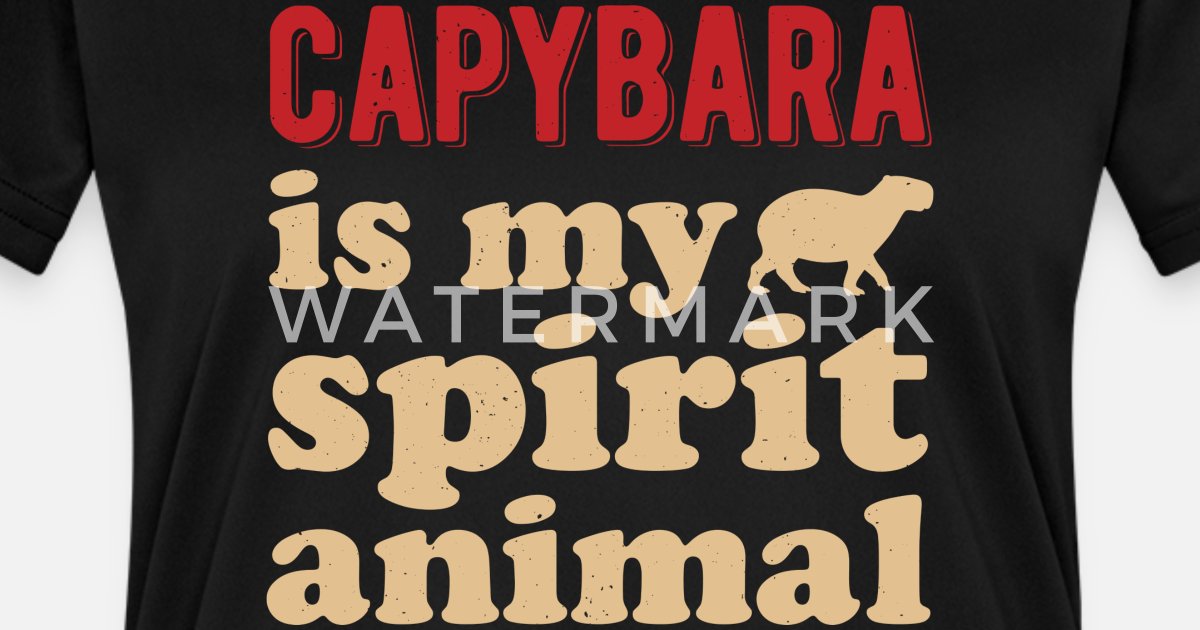 Funny Capybara' Women's Sport T-Shirt | Spreadshirt