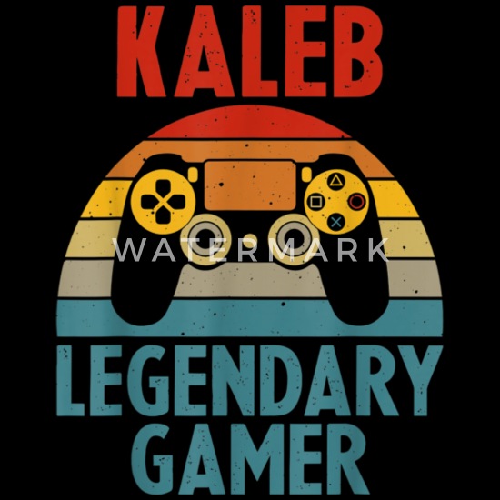 KALEB Gift Name Personalized Funny Gaming T Shirt' Baby Cap | Spreadshirt