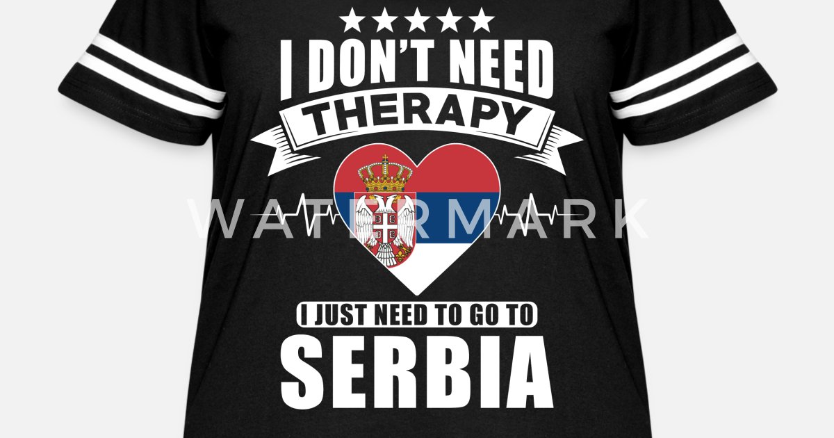 I'm hungry Thorns Diplomat Serbia I do not need Therapy' Women's Curvy Vintage Sports T-Shirt |  Spreadshirt