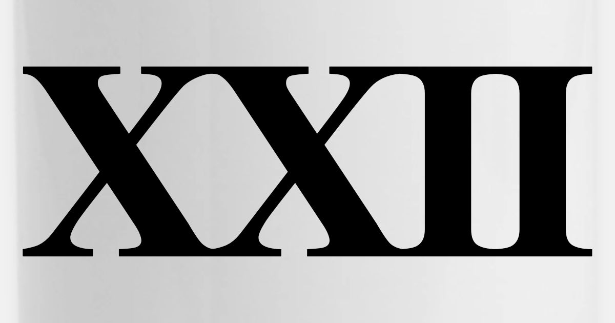 Roman Numeral 22 Insulated Stainless Steel Water Bottle Spreadshirt Need to decode a roman numeral? roman numeral 22 insulated stainless steel water bottle spreadshirt